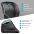Wireless Vertical Ergonomic Mouse, Multi-Device Bluetooth + 2.4G Connection, 4 Adjustable DPI for PC, Laptop, Black