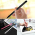 3Pcs Universal Touch Screen Pen Stylus - Black, Silver, and Red for Android, iPhone, iPad Accessories