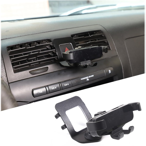 PIUGILH Car Phone Holder Mount for Hummer H3 2005-2009, Interior Accessories, Aluminum Alloy Car Center Air Vent Double