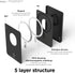 elago Magnetic Wallet Card Holder 2-Cards Compatible with MagSafe for iPhone 15/14/13/12 Series, Long Last Silicone