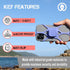 Pulpo Leash Safety Phone Leash, Anti-Drop Smartphone Harness, Anti-Theft Cell Phone Tether with Retractable Fiber Cord
