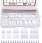Twidec/500PCS 2.54mm JST Connector Kit, Male and Female Pin Housing Connector Adapter Plug