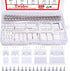 Twidec/500PCS 2.54mm JST Connector Kit, Male and Female Pin Housing Connector Adapter Plug