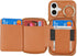 Hamany 17 17 5G 6.3 Inch-Brown for iPhone Case Wallet with Card Holder,for iPhone Phone case Wallet with Zipper