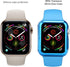 8 Pack 41mm Case with Built-in HD Clear Ultra-Thin TPU Screen Protector for Apple Watch Series 9, 8, 7