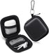 Earbud Case, Cridoz EVA Earphone Holder with Carabiner for Wireless Earbuds, Bluetooth Headset Organizer