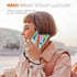 Samsung Galaxy Z Flip7 FE Case, Clear Anti Yellowing Phone Cover with Lanyard Wrist Strap for Ultra-Thin Protection