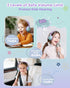 74/85/94dB 3.5mm awatrue Kids Headphones, Volume Limiter, Foldable Wired Over Ear Headphones for Travel, Jack, Toddler