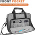 Grekos Projector Carrying Bag, Projector Carrying Case for Accessories, Portable Carrying Bag with Laptop Compartment