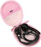 Mchoi Hard Portable Case for Logitech H390 USB Headset, Case Only, Stylish Pink Design