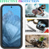 wahhle Case for Google Pixel 9/9 Pro, Built-in Screen Protector, Full Body Shockproof Slim Fit Bumper Cover, Black/Clear