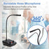 Window Intercom Speaker System, Dual-Way Intercommunication Microphone for Business/Bank/Office/Hospital, Talk Through
