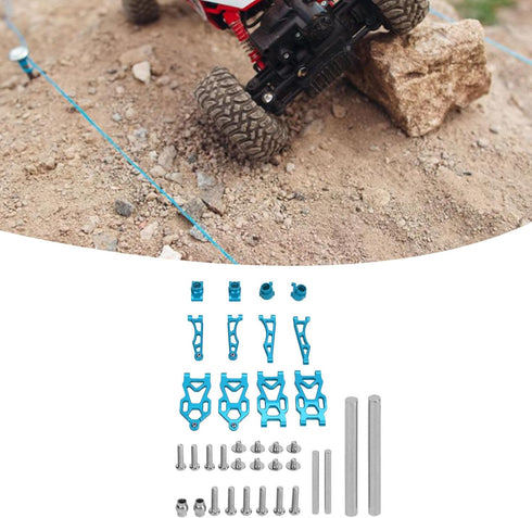 SASKATE SCY16101PRO 16102 1/16 RC Upper Lower Suspension Arms, Aluminum Alloy Swing Arm Kit, RC Upgrade Spare Parts