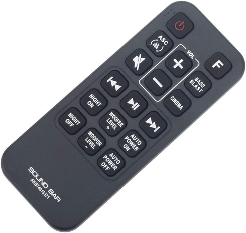 AKB74815371 Replacement Remote Control for LG Sound Bar SJ4, SPH4B-W, SL3D, SK4D, SJ3, SPJ4B-W