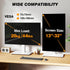 13-32 Inch 44lbs, TAVR Furniture Single Monitor Stand VESA Mount for Screens, Free-Standing Monitor Riser with Swivel