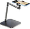 Generic Adjustable Overhead Phone Stand for Desk, Black Metal Articulating Arm Mount, Desktop
