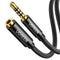 UGREEN Headphone Extension Cable - 4 Pole TRRS 3.5mm Male to Female Stereo Audio Cable, Gold Plated, 3.3FT