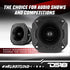 DS18 PRO-TWX3 4" Super Bullet Tweeter, 480 Watts, 1.5" Aluminum, 4-Ohm Vc - Best in Car Audio Market (1 Speaker)