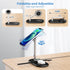 3 in 1 Magnetic Wireless Charger, Adjustable Charging Station for iPhone/iWatch/Airpods, Compatible with iPhone