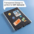 iDLEHANDS 7" Clear Case for All-New E-Readers - Ultra Slim Soft TPU Transparent Cover & Lightweight, not Compatible