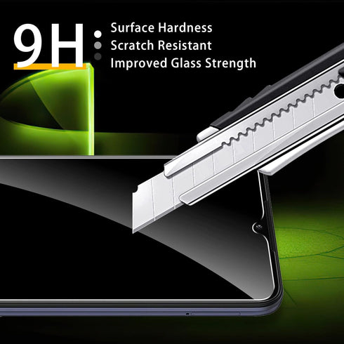2+2 Pack Tempered Glass Screen Protector & Camera Lens Protector for Motorola Moto G Pure 2021 - HD Clarity
