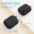 Fashion Engraving Leopard Case for Airpods Pro 2 Case Cover 2022, Soft Silicone for 2nd Generation, Front LED Visible