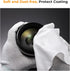 K&F Concept 52mm Lens Cap Cover, 4-in-1 Center Pinch Lens Cover with Anti-Loss Keeper Leash & Microfiber Cleaning Cloth