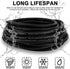 M12 Sensor Connector Aviation Cable, Male 8 pin Straight 6.5Ft/2M Waterproof Electrical Cable