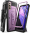SUPCASE Galaxy S21+ Plus Case, Violte, Built-in Front Frame & Belt-Clip, Military-Grade Protection, Full-Body Rugged