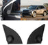 Qiilu Front Door Pillar Tweeter Cover, 2pcs Car Tweeter Speaker Cover Trim for RAV4 2014-2019