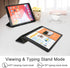Hi Space Case for iPad 9th 8th 7th Generation, Shockproof Smart Cover with Pencil Holder, Auto Sleep Wake