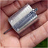 ADPVRLUQ 1pc 370 6000RPM 12V-24V Mini Mini Motor Carbon Brush DC High Torque High Speed Toy Boat Car Tool Model