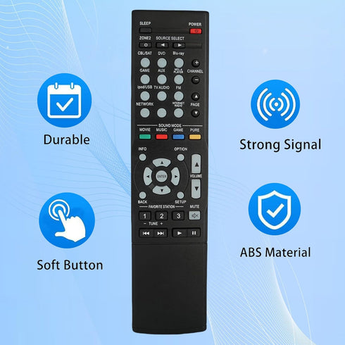 Replacement Remote Controller for Denon AVR-X1100W, X1300W, X2200W, X3200W, X3100W AV Receiver