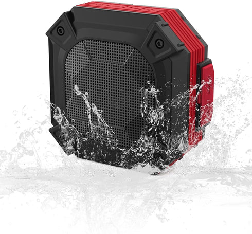 Qozybuds Bluetooth 5.4 Jobsite Speaker with Magnet and Hook, 45H Working Time IPX6