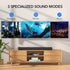 Sound Bar for TV with Surround Sound System, Bluetooth/HDMI ARC/Optical/AUX/USB, 31 Inch Speaker for Enhanced Audio