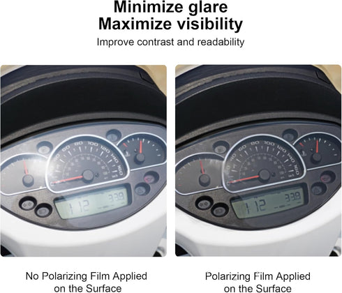 Selens Polarizing Film 2 PCS 7.8x11.8 inches Adhesive Sheets for LCD Screen Repairing & Physics Education