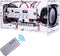 MiOYOOW DIY Bluetooth-Compatible Speaker Kit with LED Flashing Light, DIY Electronics Soldering Project, USB Mini Home