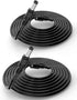 Tonton 2 Pack 3.3FT 1M DC Power Extension Cable 5.5 mm x