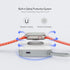 pzoz 5000mAh Portable Magnetic Small Mini Power Bank Battery Pack with Apple Watch Wireless Charger, Built-in Cable