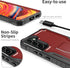ExoGuard for Samsung Galaxy S22 Plus Case, Rubber Shockproof Heavy Duty Case with Screen Protector for Samsung S22 Plus Phone, Built-in Kickstand (Red)