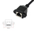 SinLoon RJ45 Ethernet Adapter Cable, 90 Angle Right Male to Female for CAT 5/CAT 6 LAN Ethernet