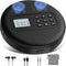 Kuephom Portable CD Player with Headphones and Built-in Speakers: Rechargeable Discman with Anti-Skip