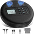 Kuephom Portable CD Player with Headphones and Built-in Speakers: Rechargeable Discman with Anti-Skip