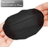 100 Pieces Disposable Headphone Ear Covers, Sanitary Non-Woven Stretch Earpad Covers for Most On-Ear Headphones (Black,