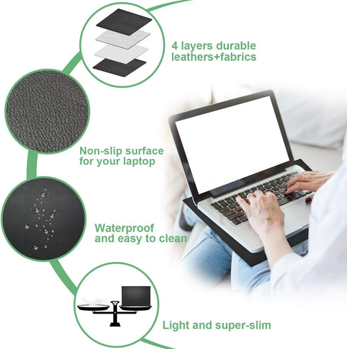 EMF Laptop Pad Protection, NEWBEAU Radiation Computer Pad Blocking, Heat Shielding Laptop Pad for Laptops, Notebooks,