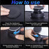 surundo 360 Magnetic Phone Holder for Car - Upgraded Vacuum Magnetic Phone Holder, Foldable Retractable Suction Cup Car