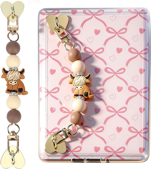 Silicone Beaded Strap for Kindle - E-Reader Hand Strap Chain for Kindle