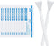 JJC 12pcs APS-C Sensor Cleaning Swab Stick Microfiber Cloth for 16mm APSC SLR