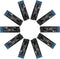 ACEIRMC 4pcs I2C Display Module 0.91 Inch I2C OLED Display Module I2C OLED