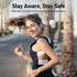 OpenComfy CF202 Next-Gen Running Headphones - Wireless Bluetooth Open Ear Headphones for Sports Gym Workout